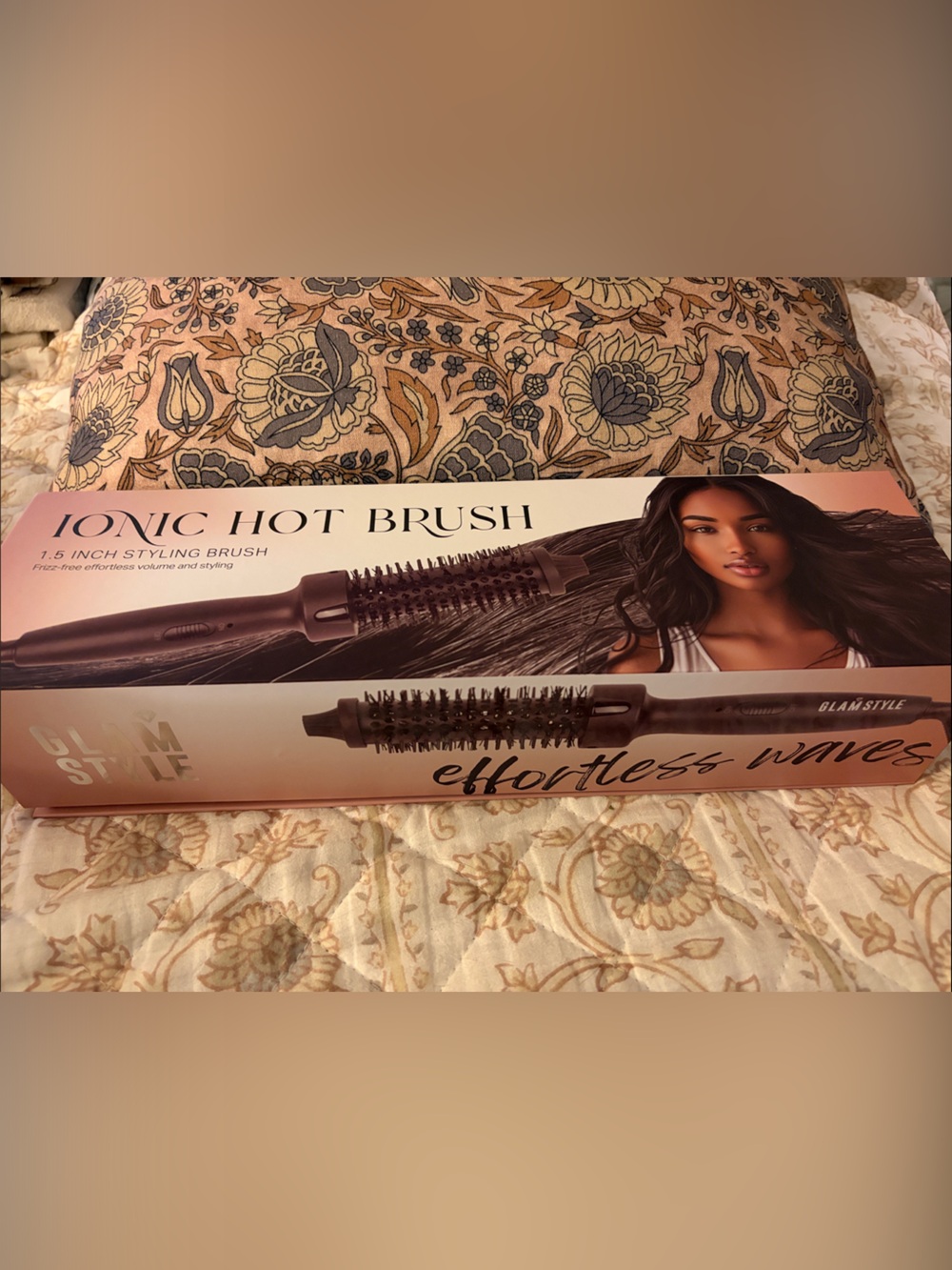 Ionic Hot Brush 1.5" Styling Brush Ceramic Heated Round Styler NIB